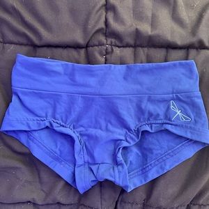 Blue Dragonfly Pole Shorts